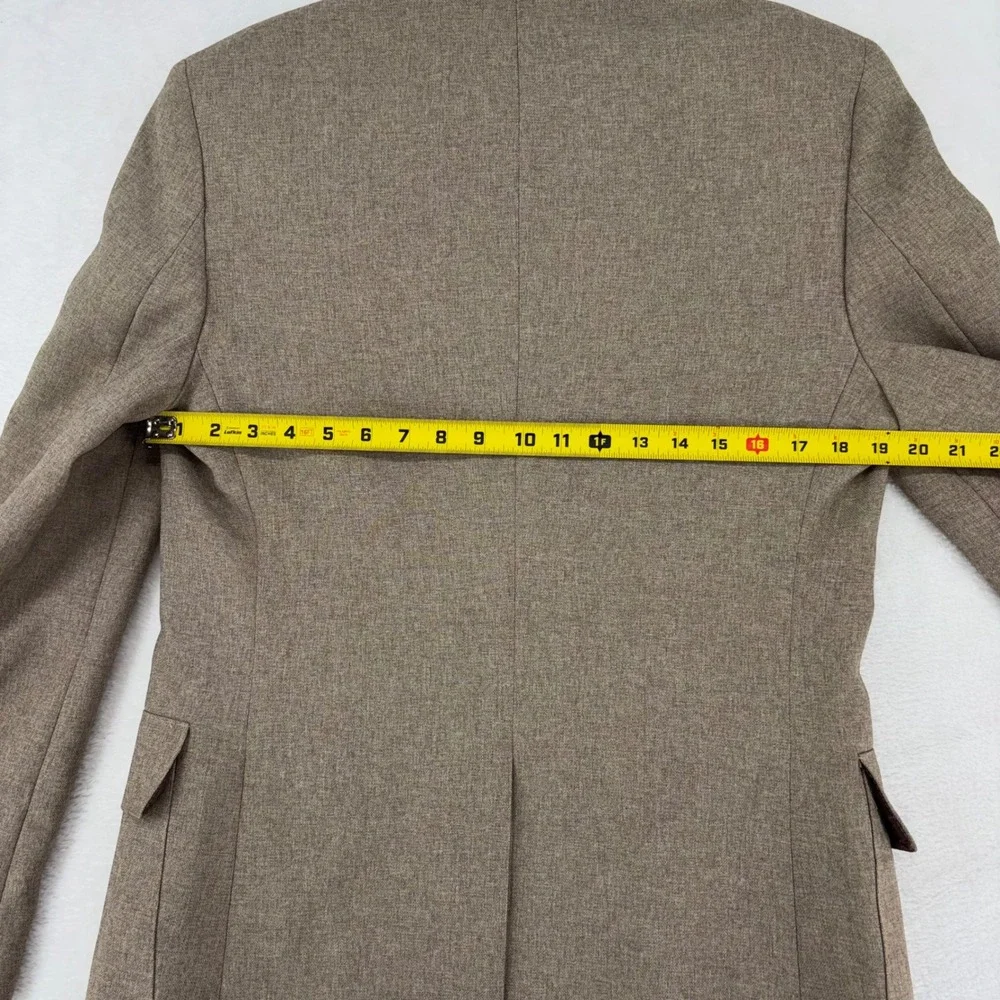 Vintage Levis Action Suit Mens 40L Tan Brown 2 Piece Blazer Trousers 33x32